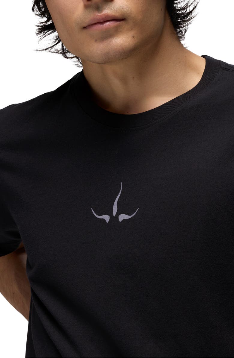 prAna Heritage Logo Organic Cotton Graphic T-Shirt, Alternate, color, Black