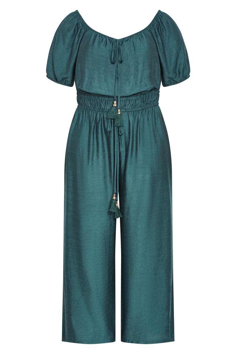 Erica Wide Leg Jumpsuit, Alternate, color, FOLIAGE GREEN