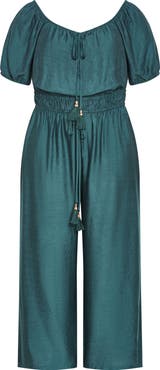 City Chic Erica Wide Leg Jumpsuit