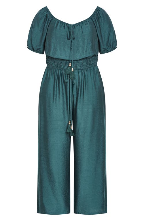 City Chic Erica Wide Leg Jumpsuit