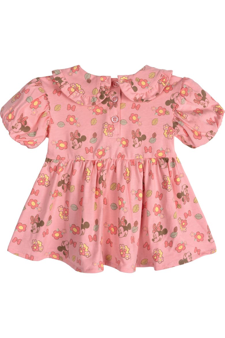 Minnie Mouse Dress, Bloomers and Headband Set, Alternate, color, Minnie Mouse Pink