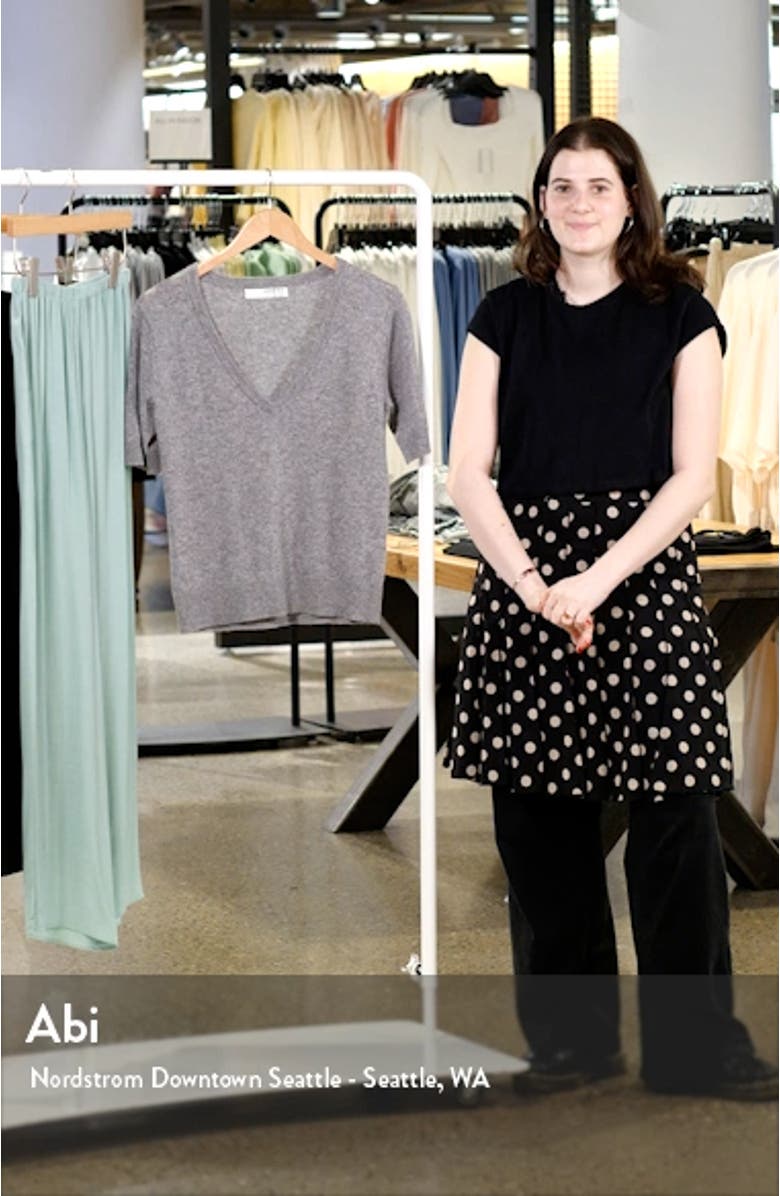 Harriet V-Neck Wool & Cashmere Sweater, sales video thumbnail