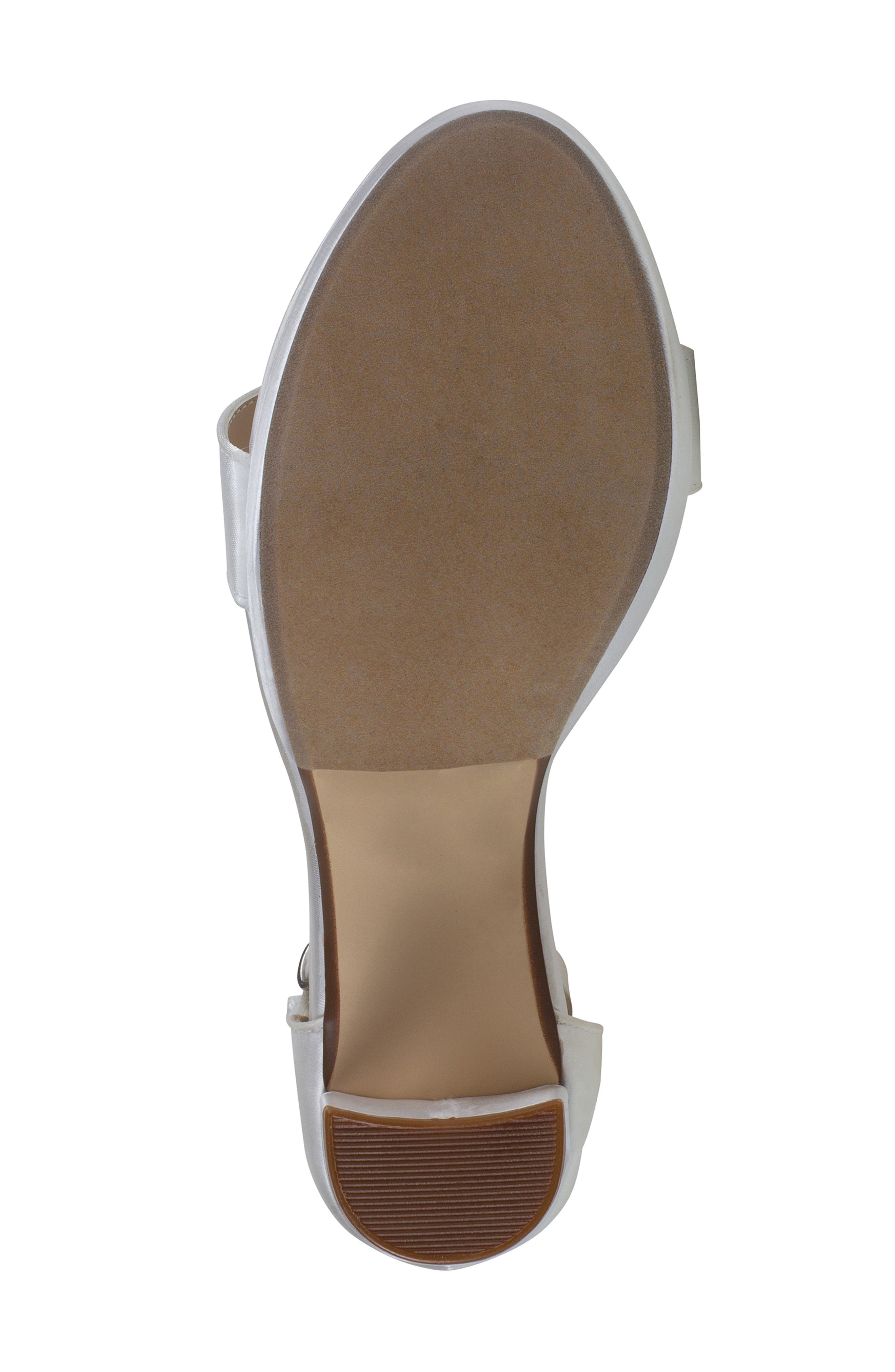 Mia Ankle Strap Sandal, Alternate, color, TITANIUM