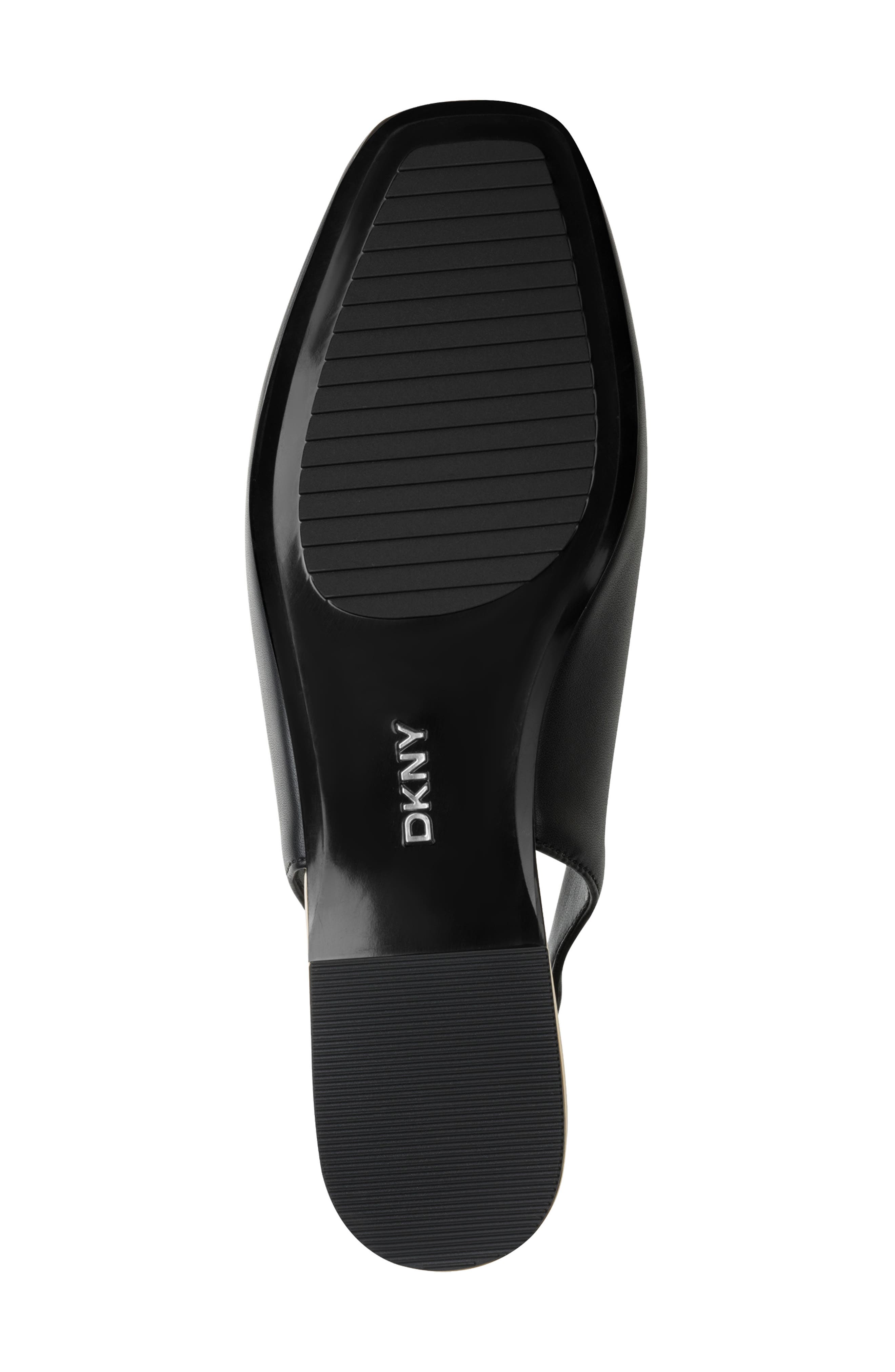 DKNY Darrow Slingback Flat, Alternate, color, Black