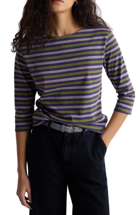 Sailor Stripe Organic Cotton Top