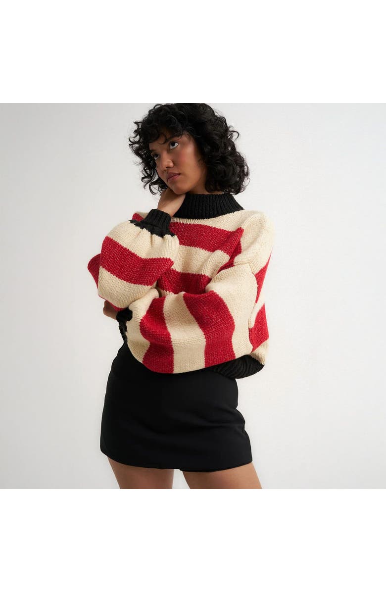 Callahan Bellamy Crop Pull Over Sweater - Women's, Alternate, color, Multi