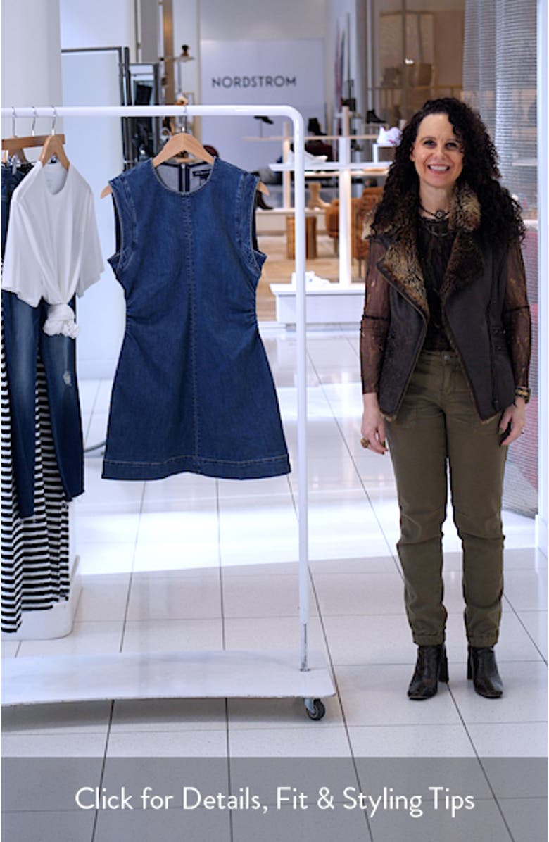 Imara Denim Minidress, sales video thumbnail