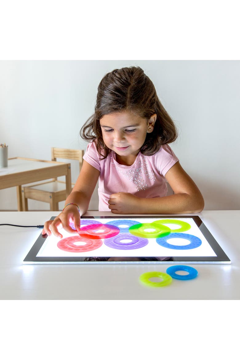 Translucent Math Color Rings, Alternate, color, Multi