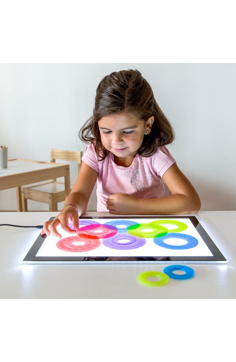 Miniland Translucent Math Color Rings, Alternate, color, Multi