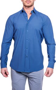 Maceoo Fibonacci Resistance Contemporary Fit Button-Up Shirt