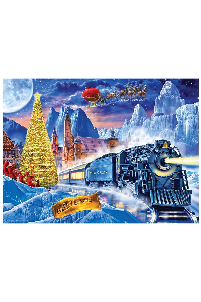 The Polar Express 100 Piece Puzzle, Alternate, color, Multicolor