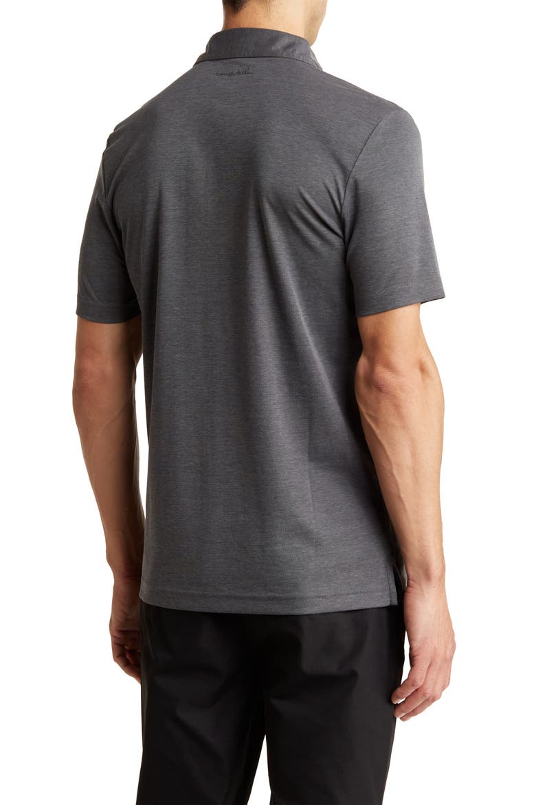 Langley Polo Shirt, Alternate, color, QUIET SHADE/ BLACK