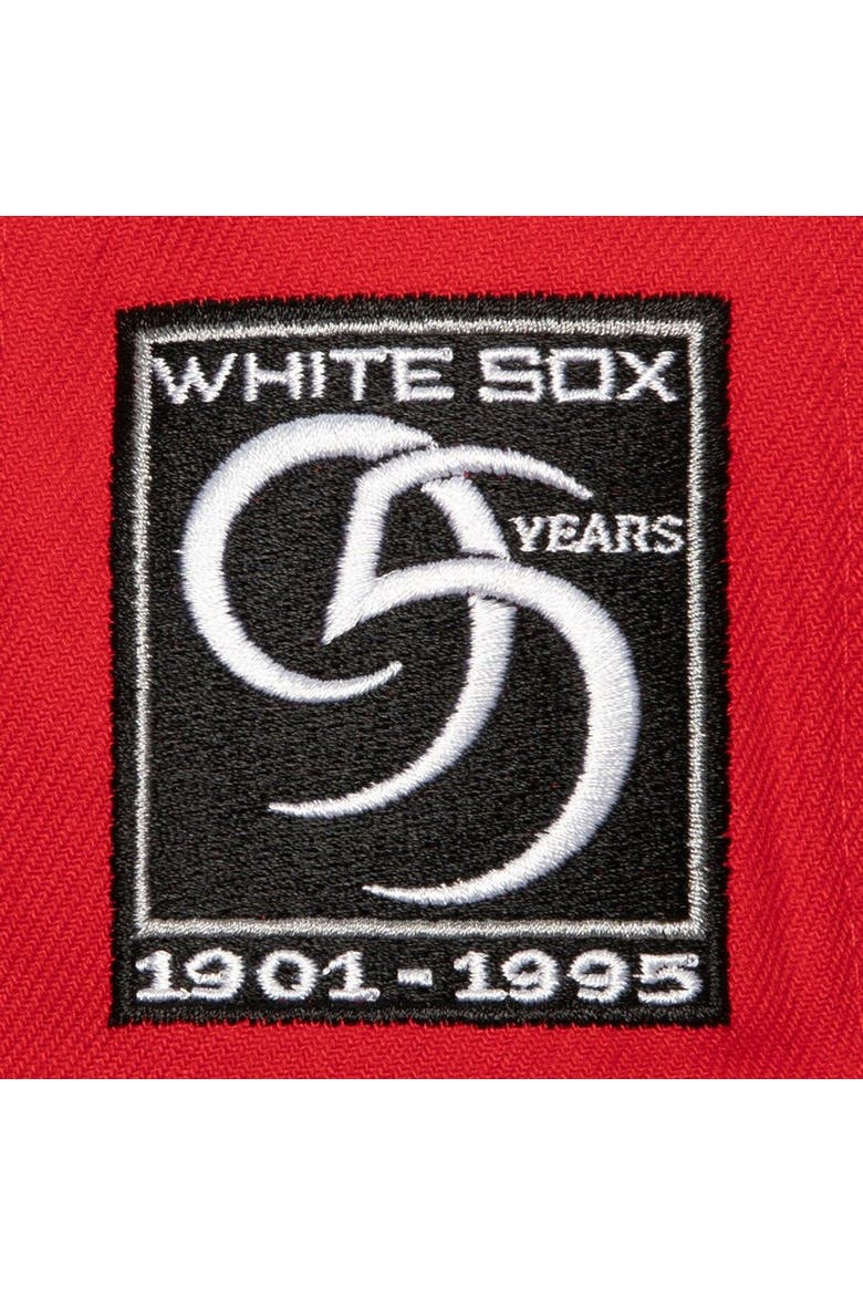 Men's Mitchell & Ness Red/ Chicago White Sox Bases Loaded Fitted Hat, Alternate, color, Red