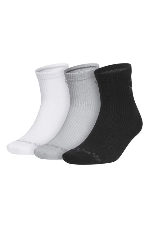 Gender Inclusive Assorted 3-Pack Quarter Socks