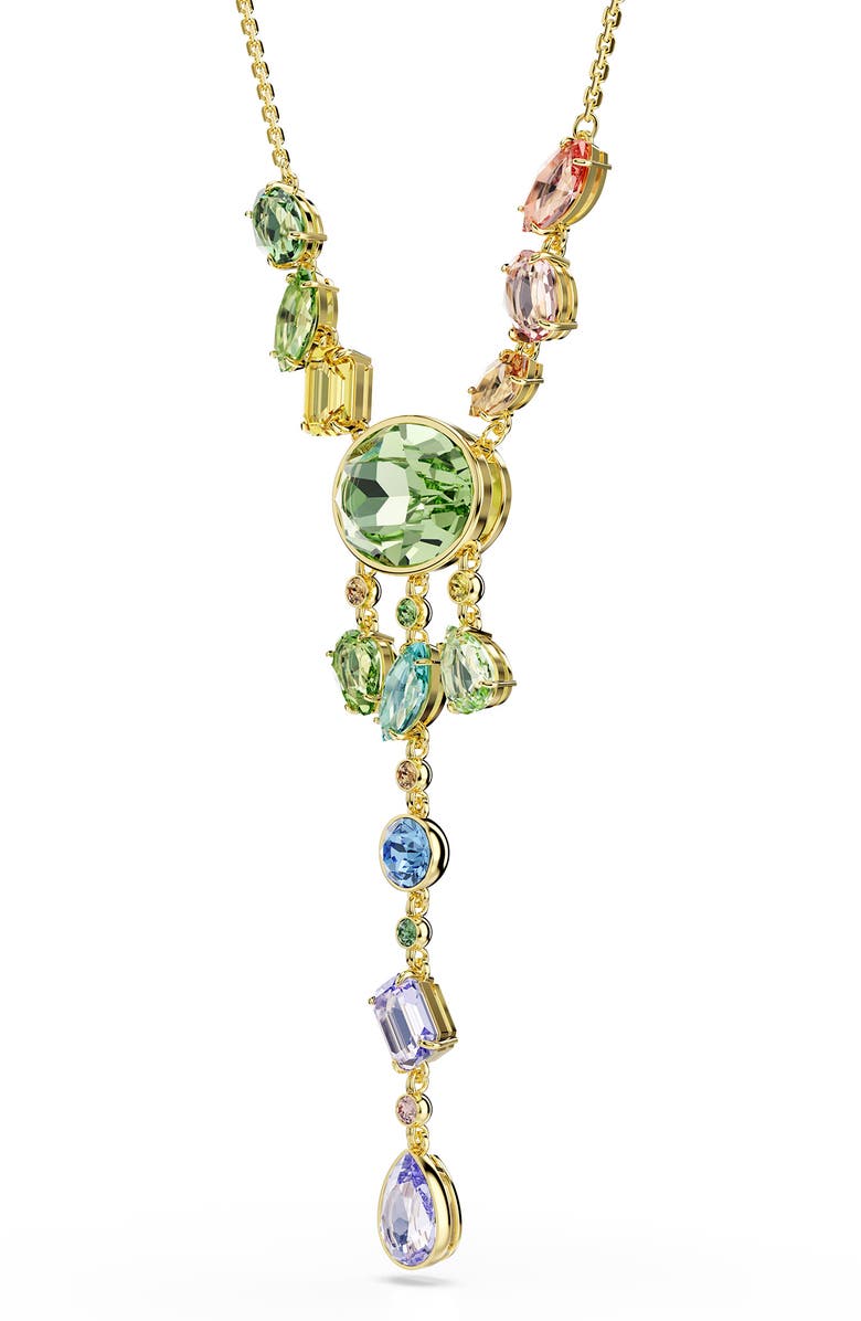 Swarovski Gema Crystal Y-Necklace, Alternate, color, 