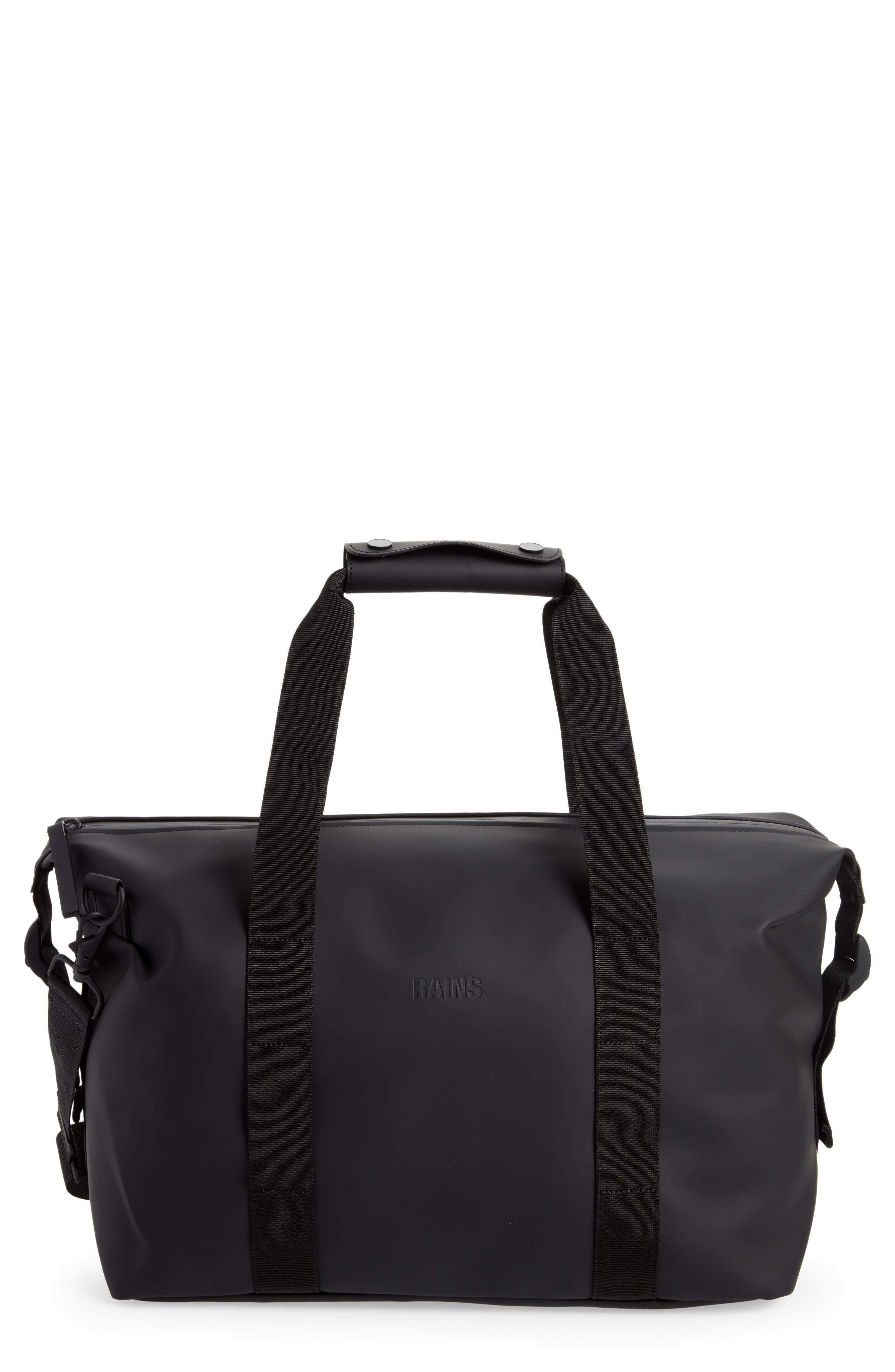 Rains Small Weekend Travel Bag, Main, color, 