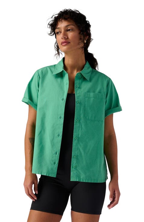 Cotton Button-Up - Women's