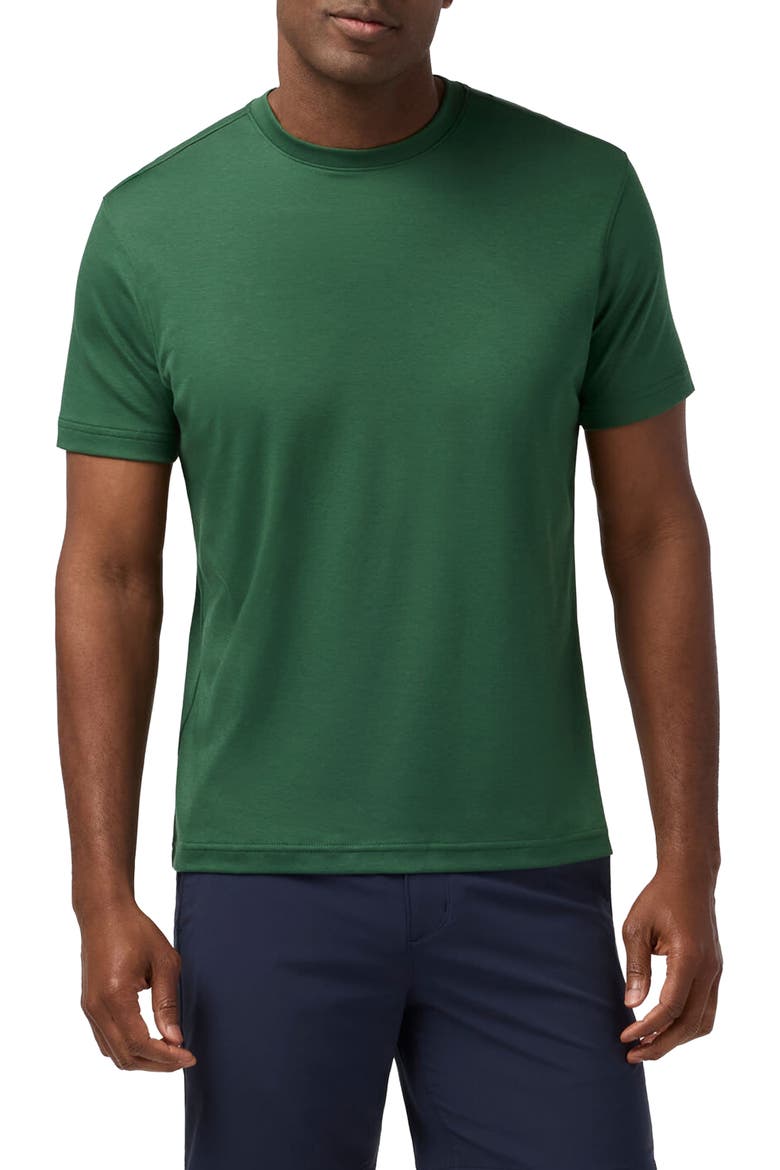 Palmer Solid Pima Cotton T-Shirt, Main, color, PINE