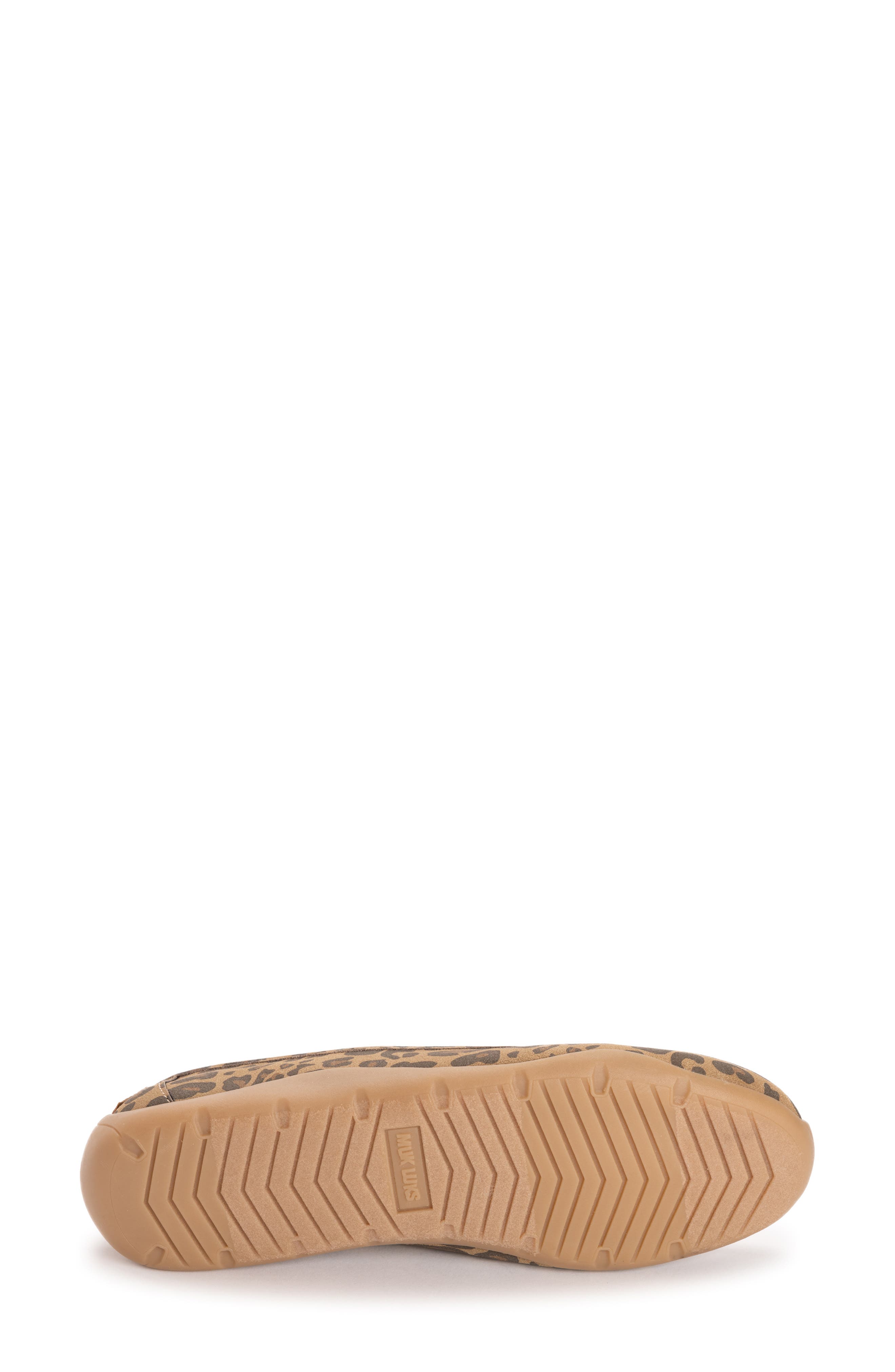 MUK LUKS Solana Skimmer Flat, Alternate, color, Leopard