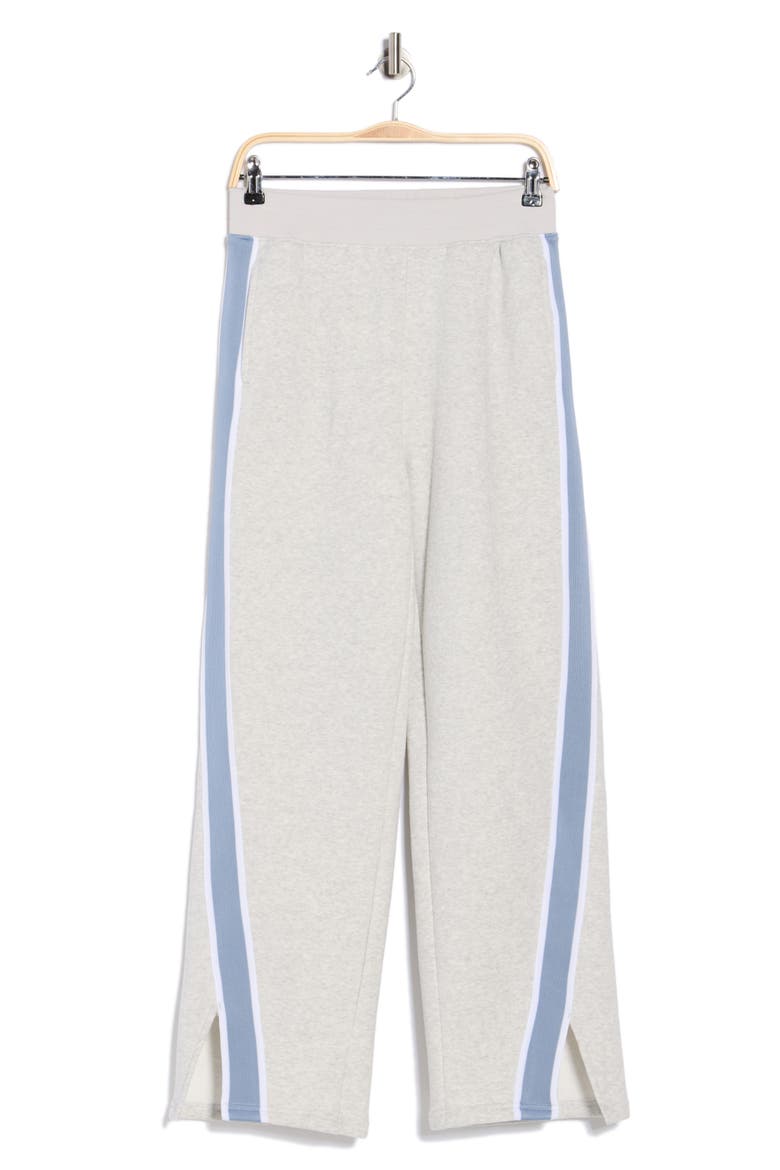 Fleece Mid-Rise After Class Pants, Alternate, color, HEATHER GREY