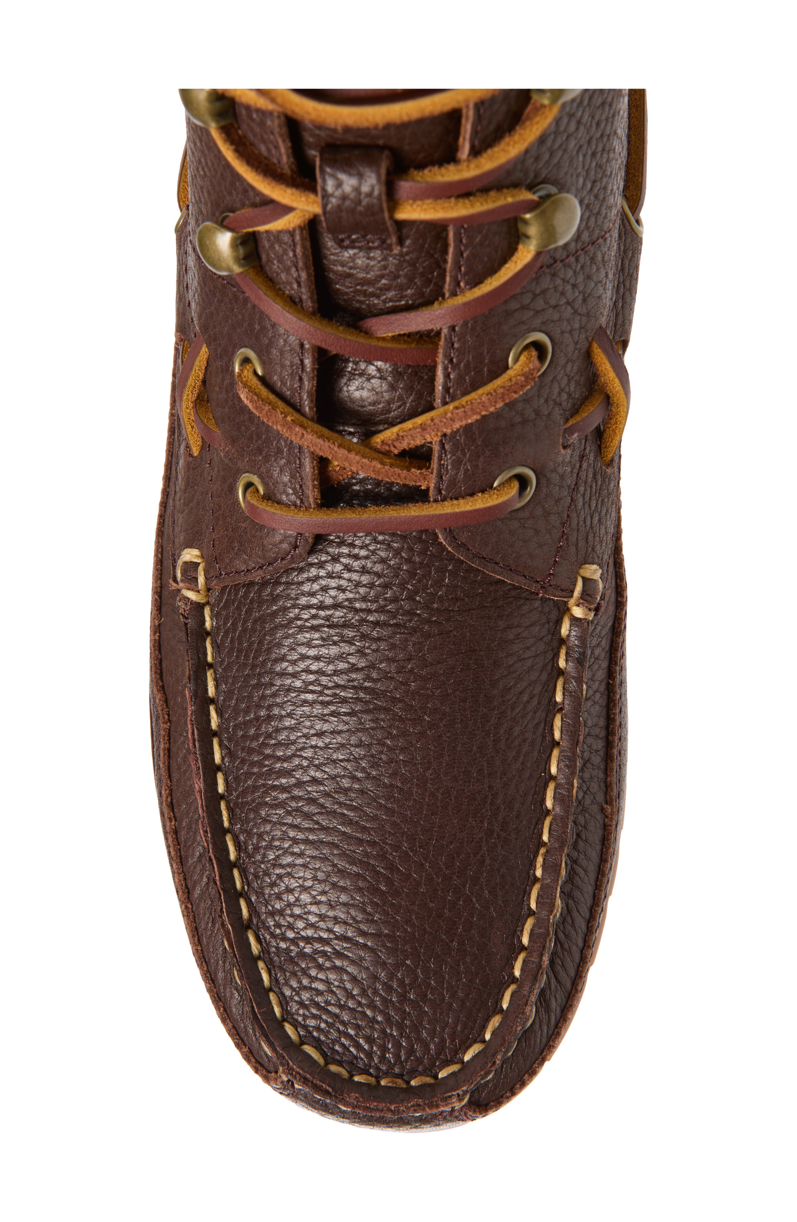 Ranger Leather Boot, Alternate, color, DARK BROWN