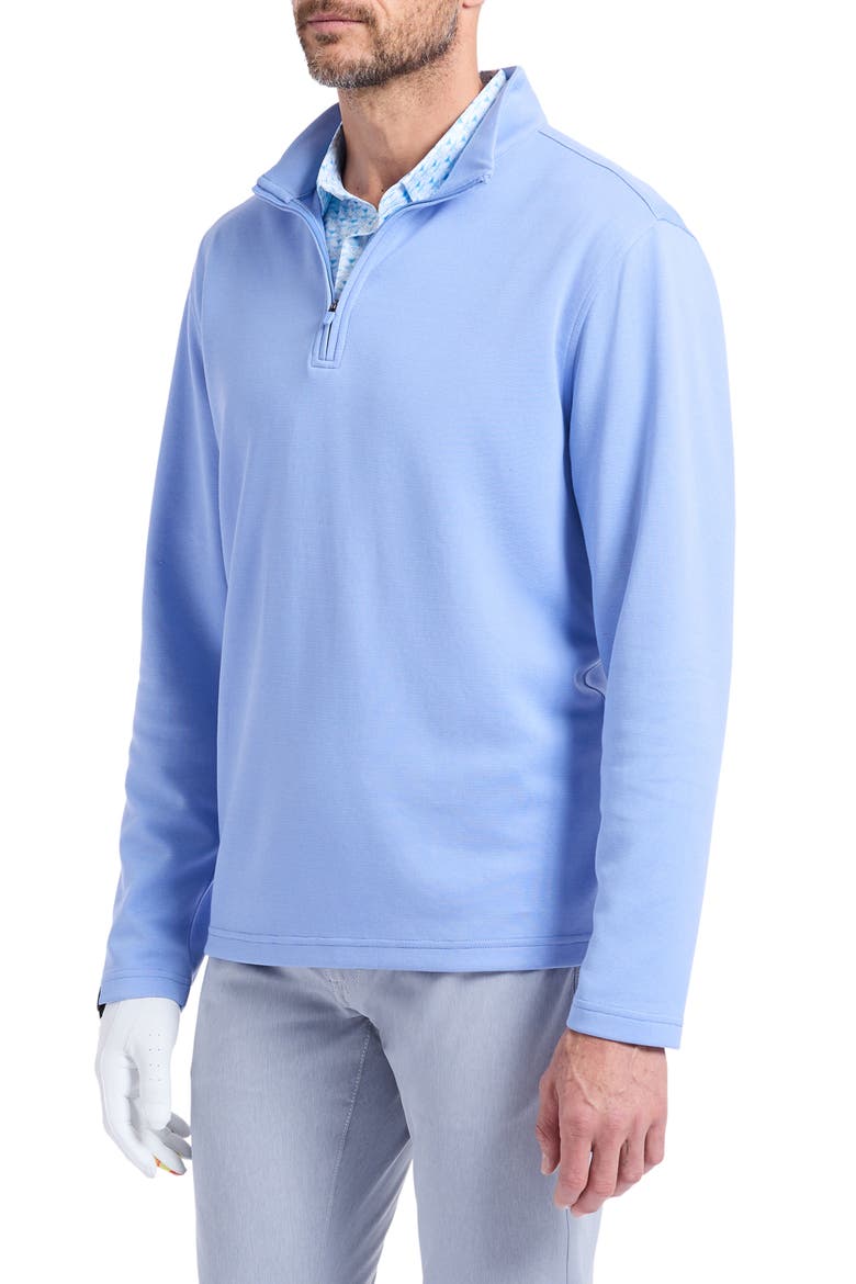 Troland Quarter Zip Pullover, Alternate, color, CORNFLOWER BLUE