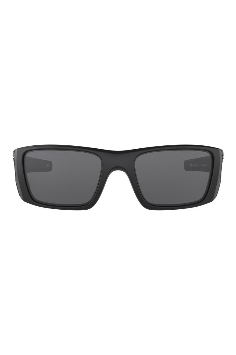 Fuel Cell 60mm Rectangular Sunglasses, Main, color, GREY