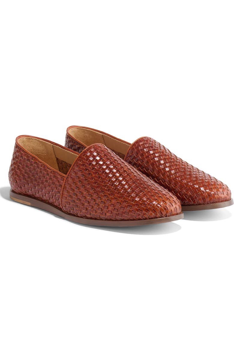 Nisolo Alejandro Woven Loafer, Main, color, Brandy