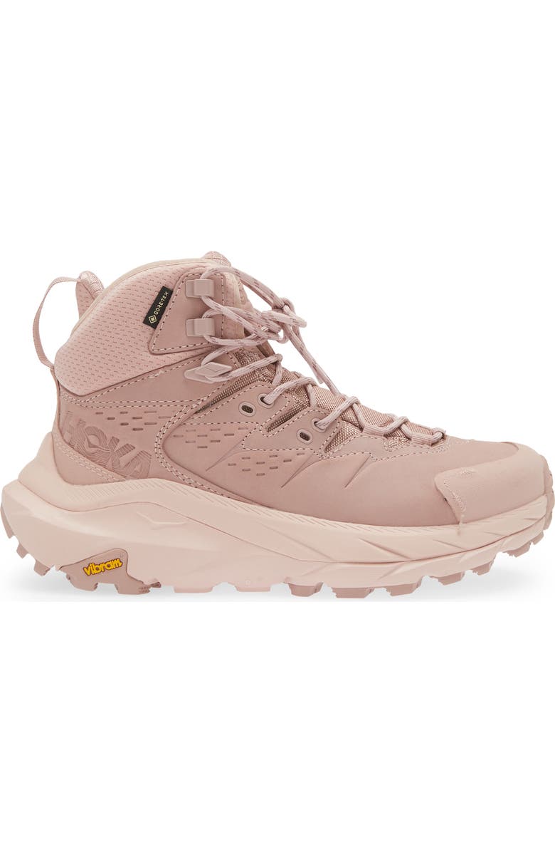 HOKA Kaha 2 GTX Waterproof Hiking Boot, Alternate, color, Pale Mauve / Peach Whip