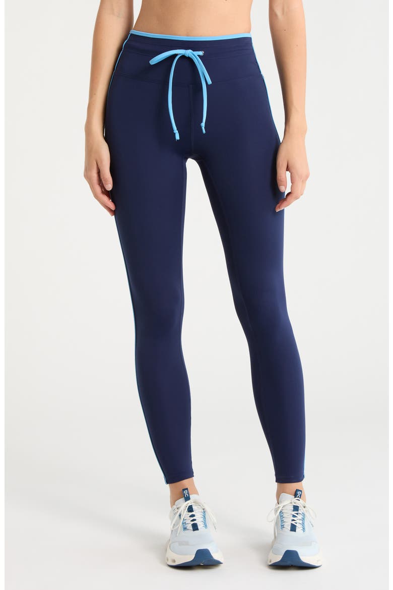 Sport Sprint High Waist Leggings, Main, color, MIDNIGHT/ SPORT BLUE