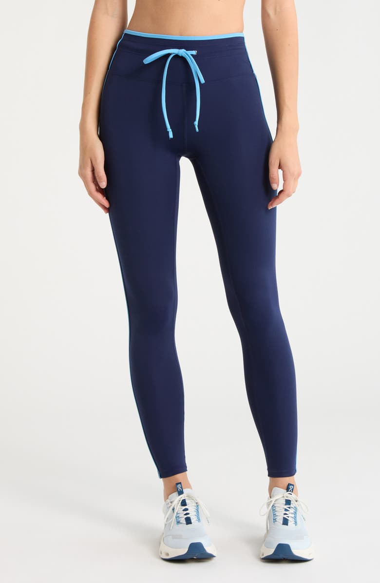 Year of Ours Sport Sprint High Waist Leggings, Main, color, Midnight/ Sport Blue