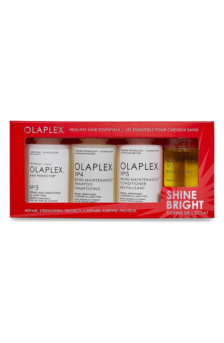 Olaplex Healthy Hair Essentials Set USD $84 Value, Main, color,