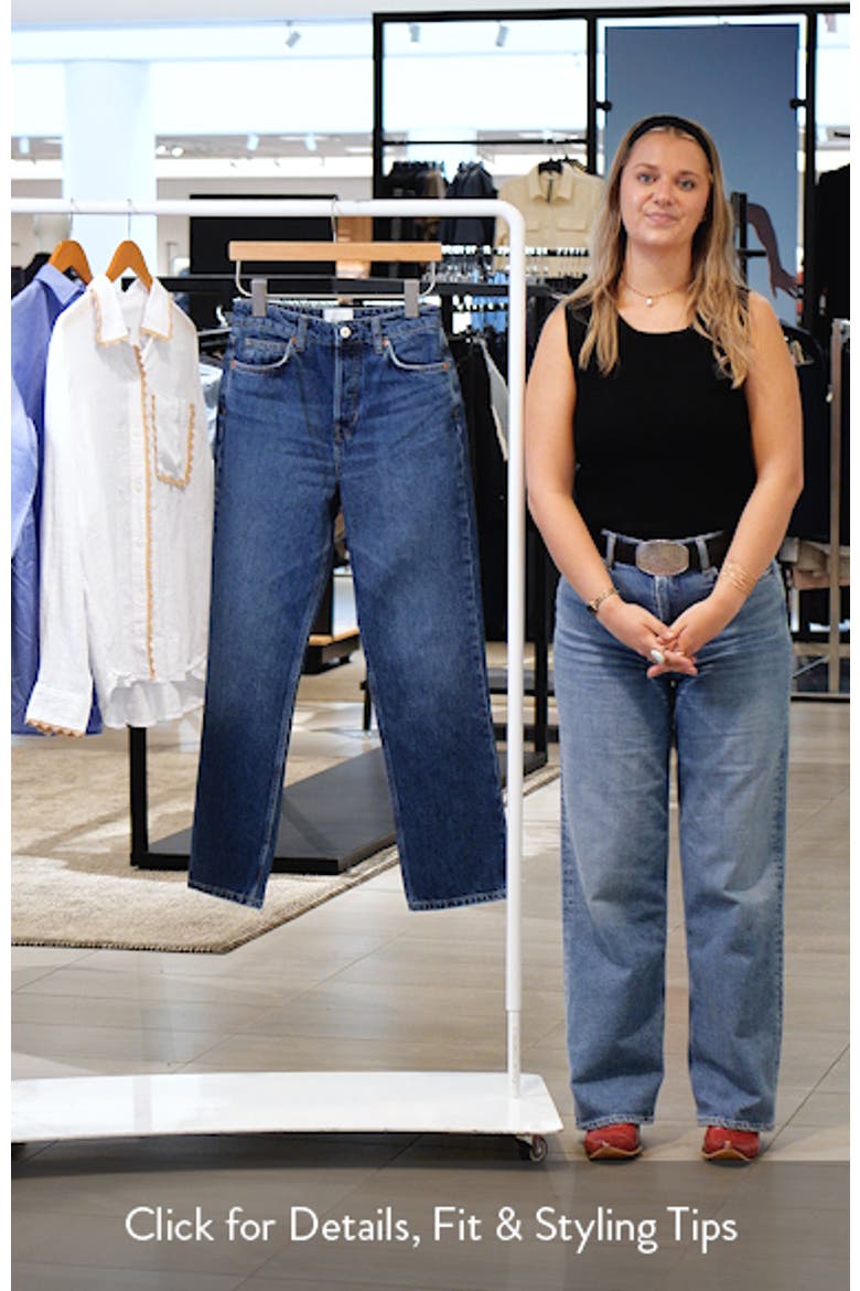 Cynthia High Waist Straight Leg Jeans video