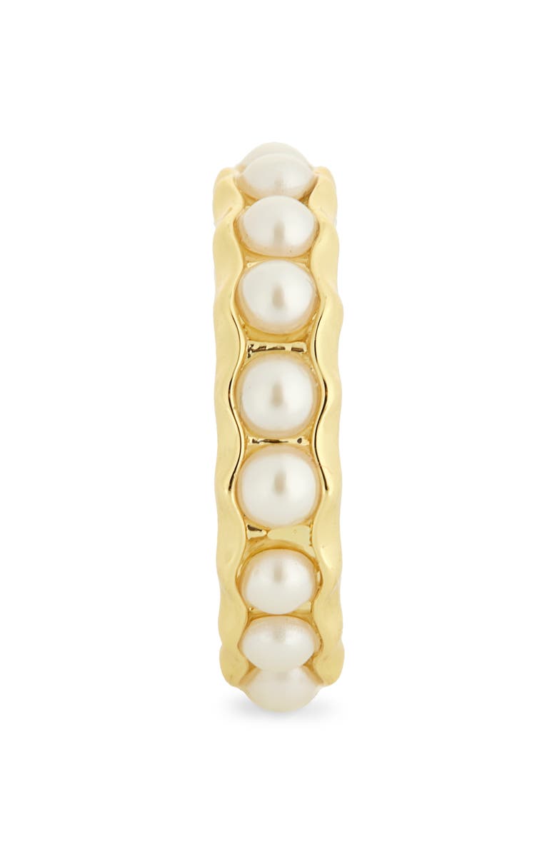 Covet Imitation Pearl Eternity Band Ring, Alternate, color, 