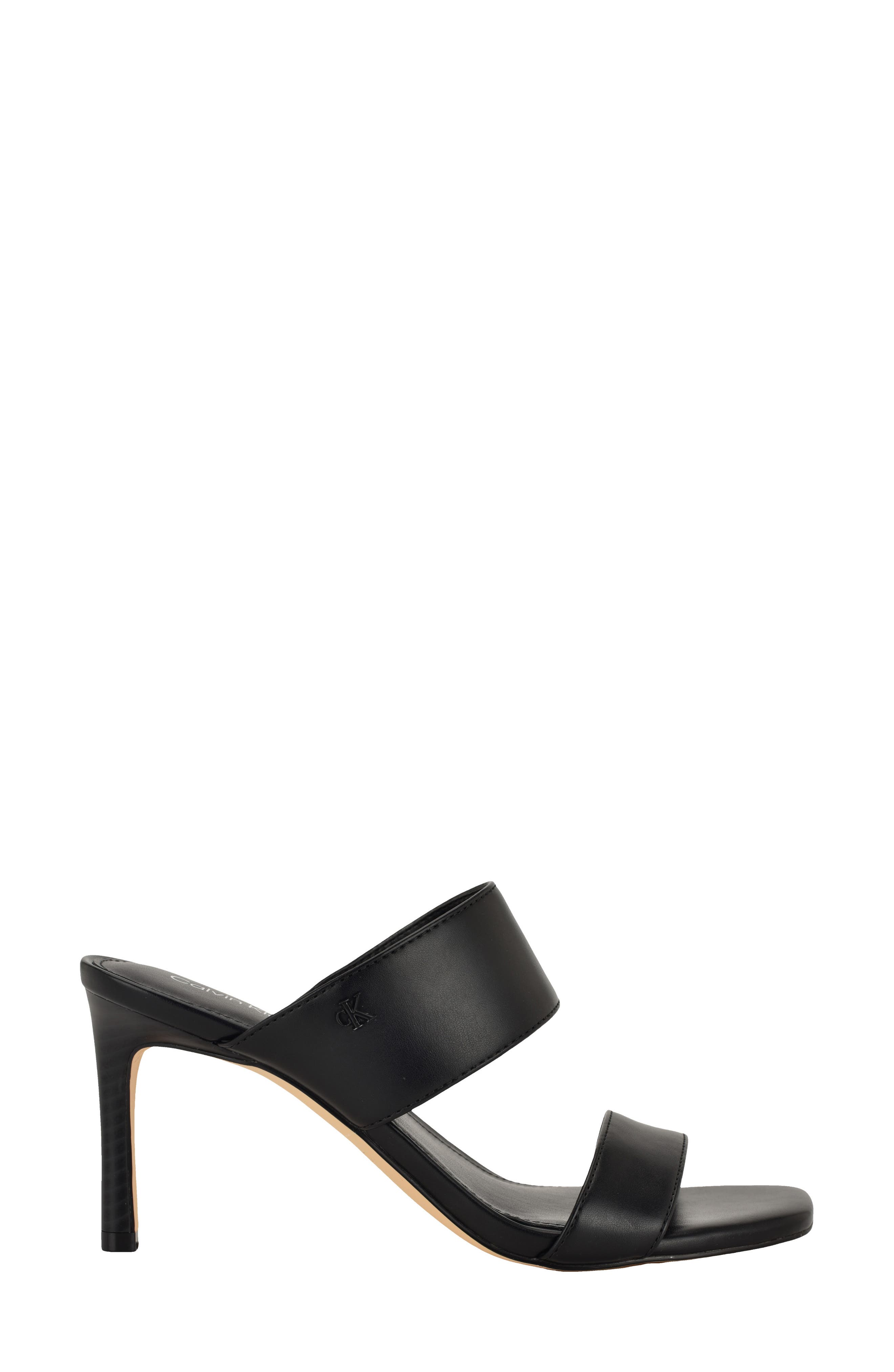 Calvin Klein Chaverlie Sandal, Alternate, color, Black