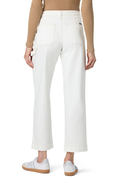 Joe's Ankle Relaxed Carpenter Jeans In White