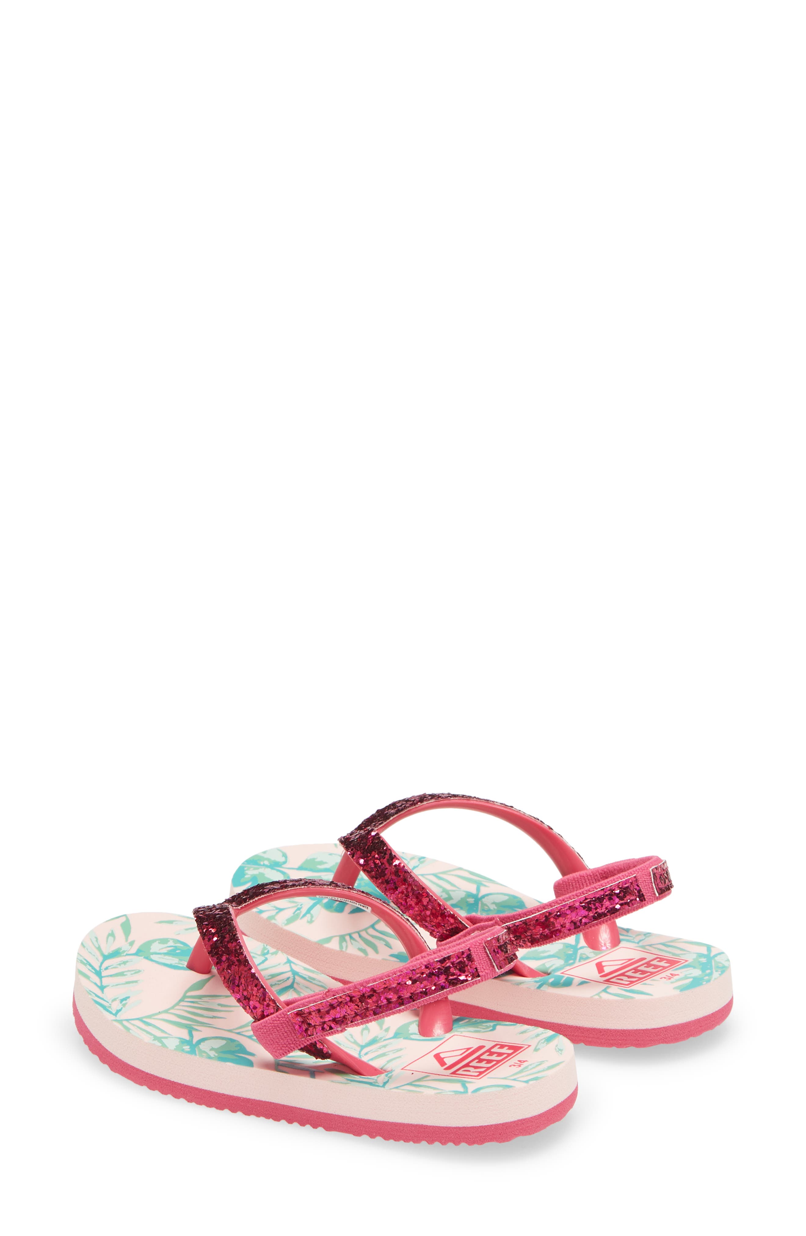 Little Stargazer Print Flip Flop, Alternate, color, PARADISE