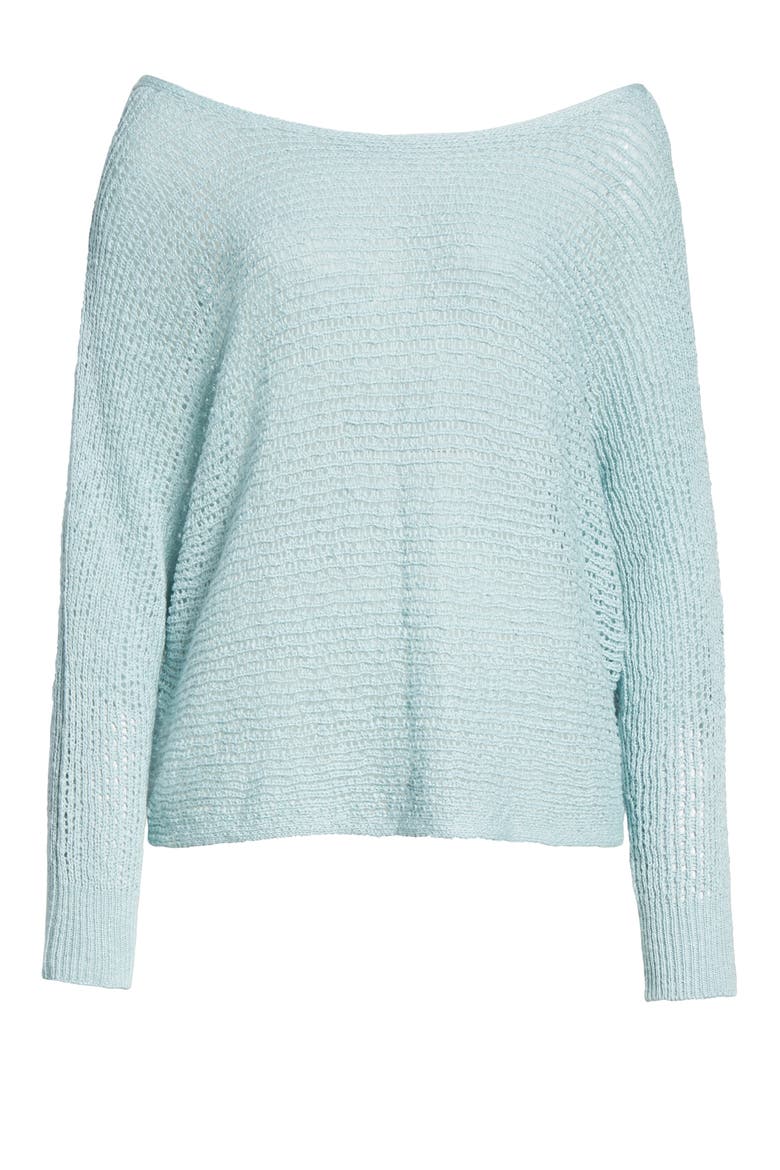 Dance with Me Knit Pullover, Alternate, color, SEA FOG