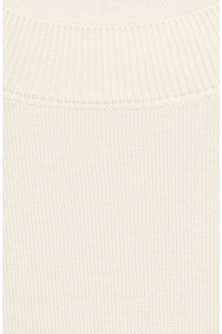 Jersey Long Sleeve Sweater, Alternate, color, ECRU