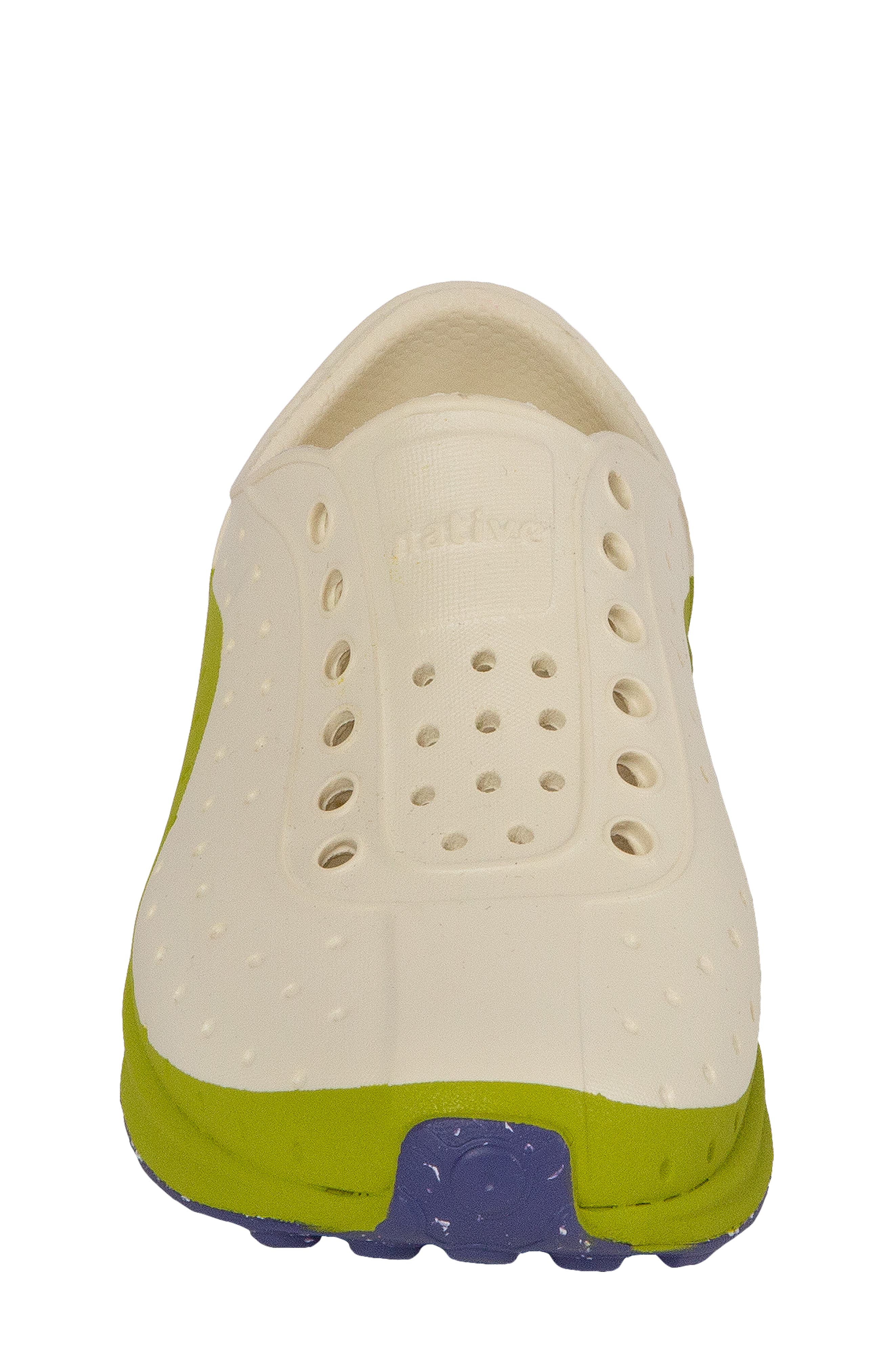 Native Shoes Kids' Robbie Roam Slip-On Sneaker, Alternate, color, Bone White/Seaweed/Ink Speckle