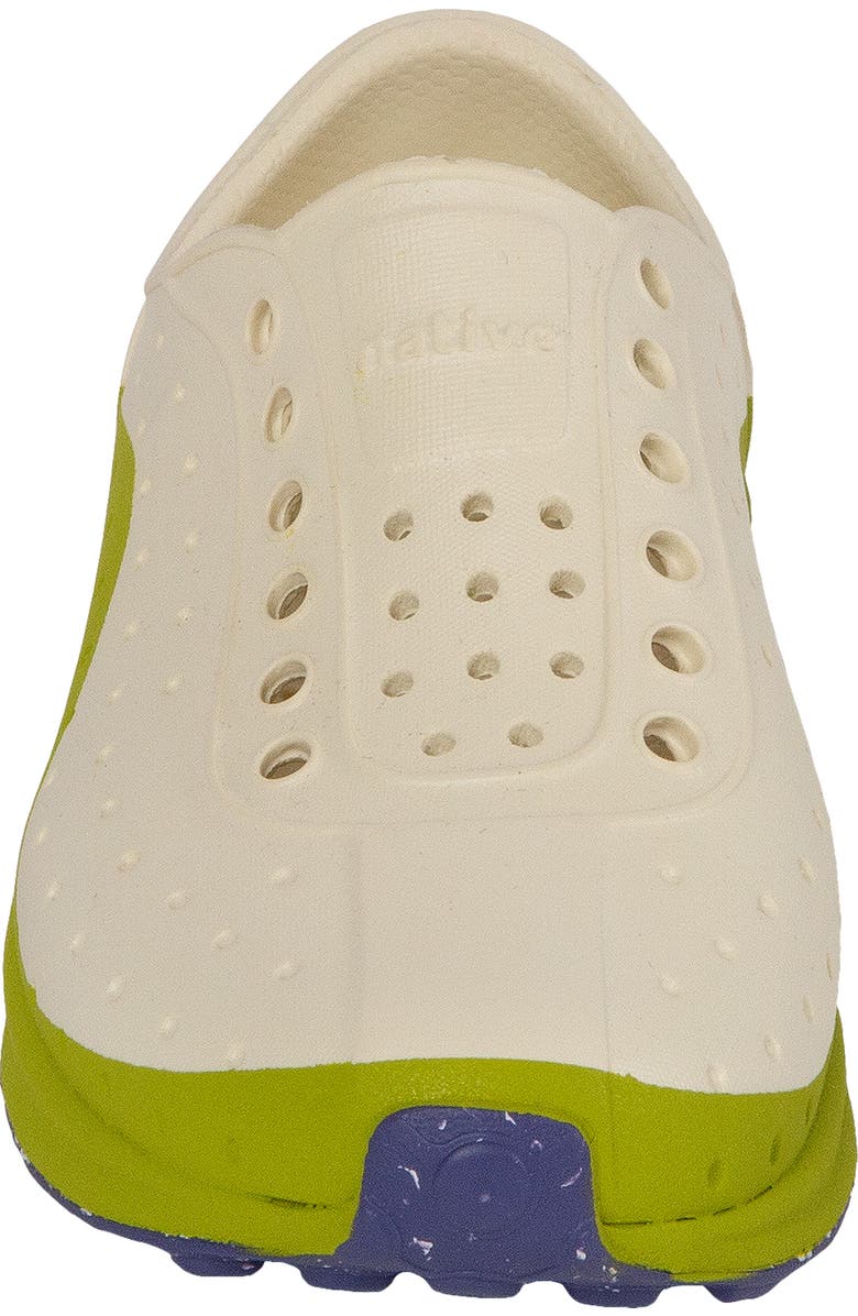 Native Shoes Kids' Robbie Roam Slip-On Sneaker, Alternate, color, Bone White/Seaweed/Ink Speckle