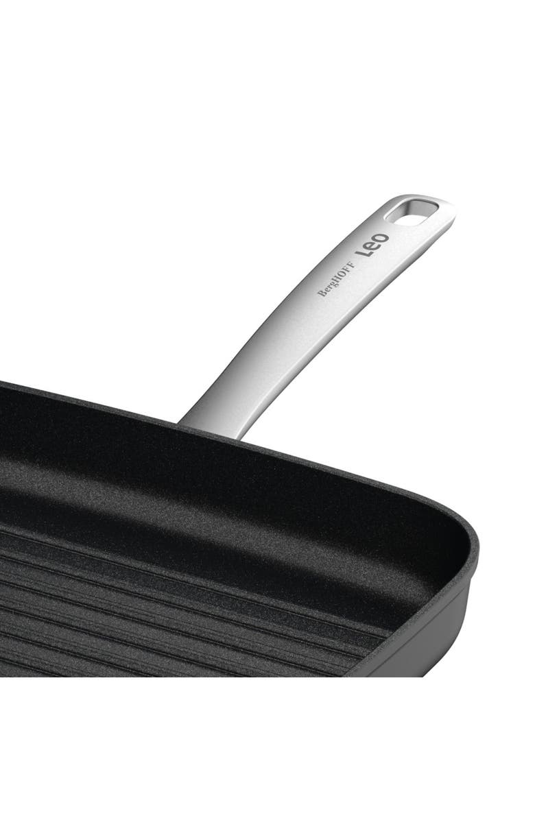 BergHOFF Leo 11-Inch Graphite Grill Pan, Alternate, color, Black