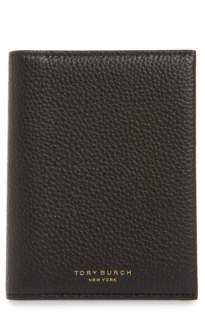 Tory Burch Perry Leather Passport Holder, Main, color, 