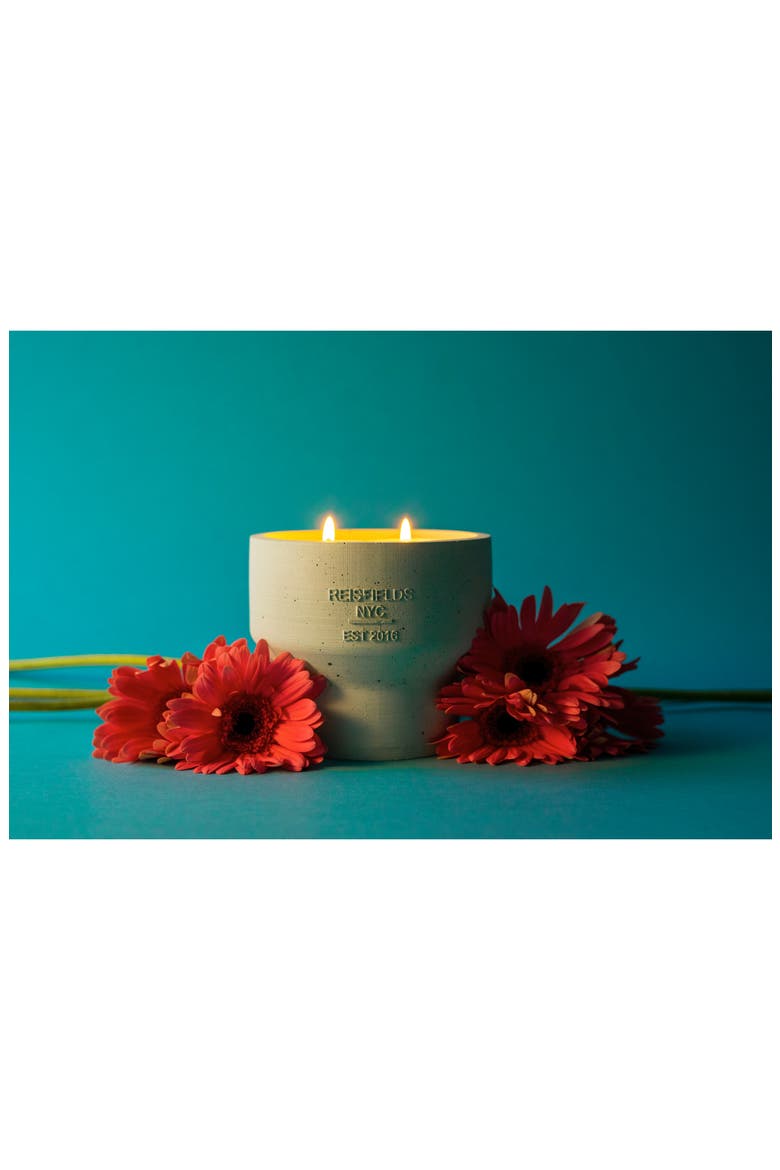 Cement Collection Scented Candle, Alternate, color, MINT