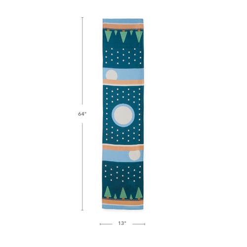 Kaplan Early Learning Company Winter Decorative Runner In Multi