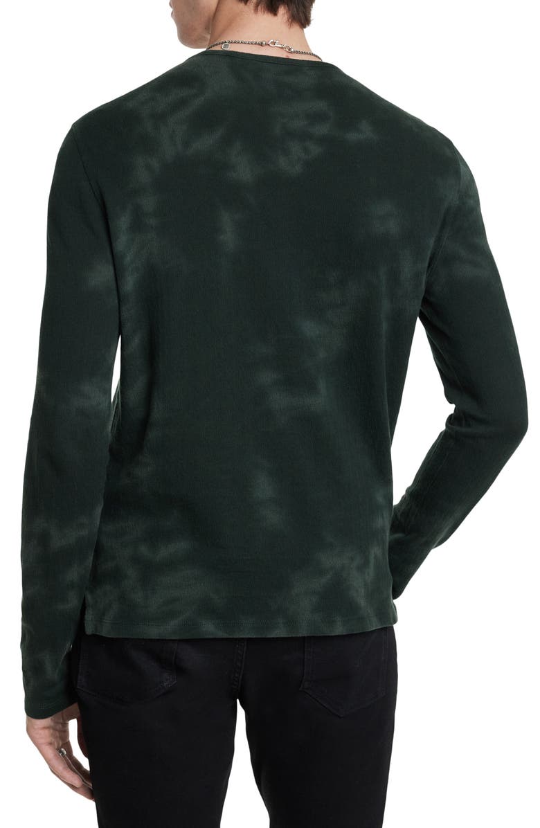 John Varvatos Bristols Long Sleeve Pima Cotton T-Shirt, Alternate, color, Seaweed