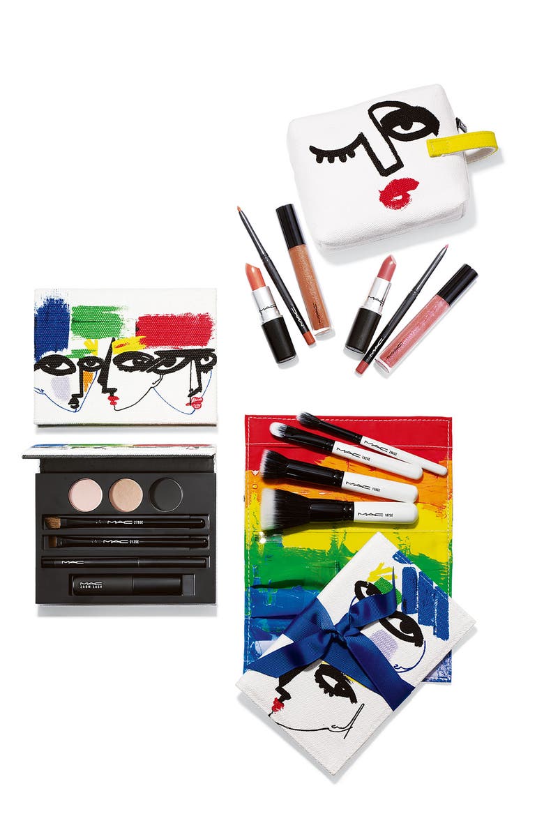 M·A·C 'Illustrated - Smoky Eye Black' Kit by Julie Verhoeven (Nordstrom Exclusive), Main, color, NO COLOR