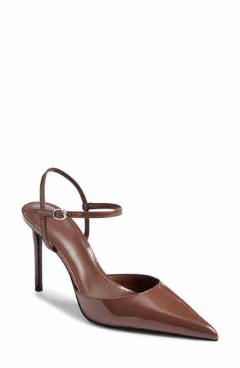 Glitty Ankle Strap Pump