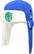 New Era Men's New Era Blue Seattle Sounders FC Trapper Knit Hat