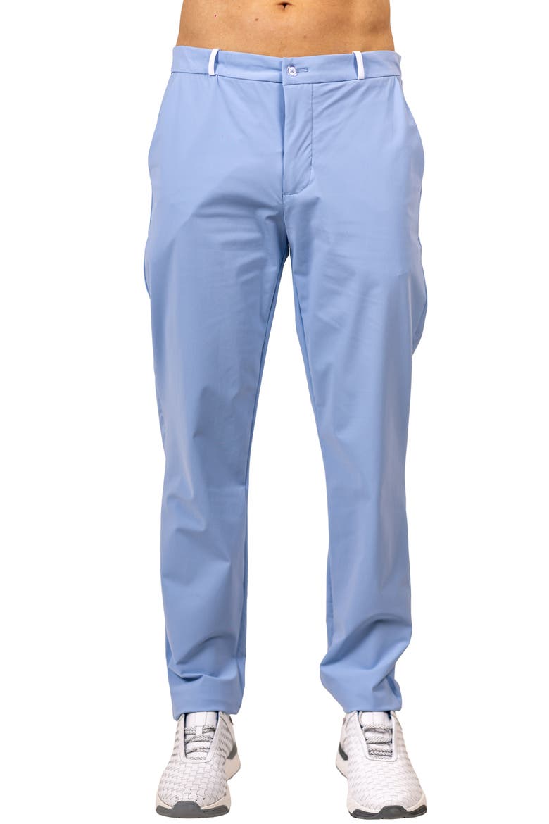 Workout Stretch Global Blue Pants, Main, color, BLUE